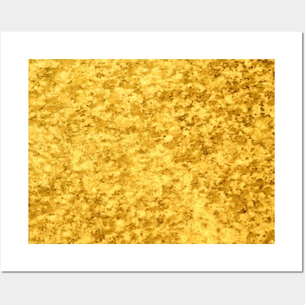 Yellow Marble Texture Wall Art by MarbleTextures